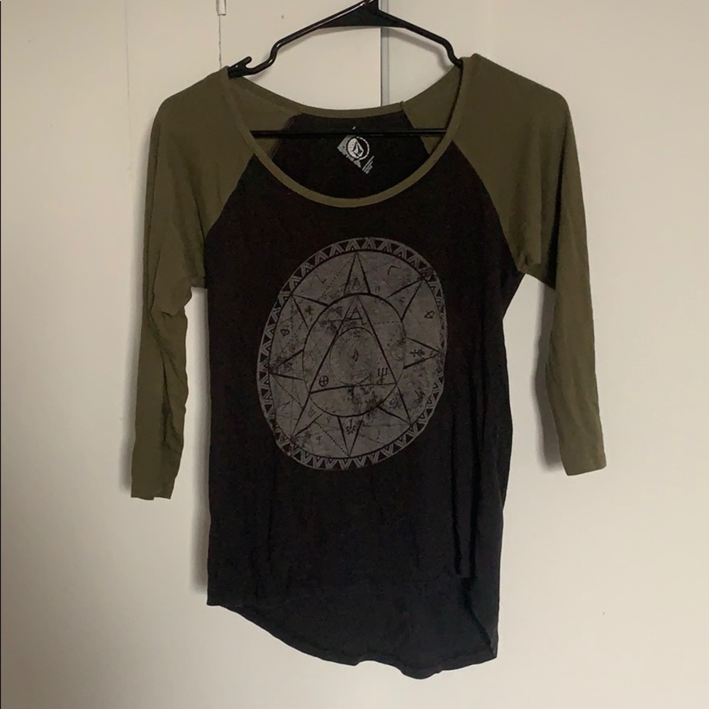 Volcom baseball tee